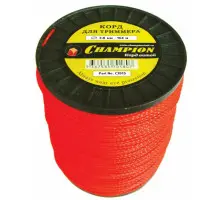Корд триммерный Twisted Square, нож для отреза (3.0 мм, 164 м) CHAMPION C7015