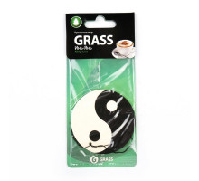 Ароматизатор картонный GRASS Инь Янь Капучино ST-0397