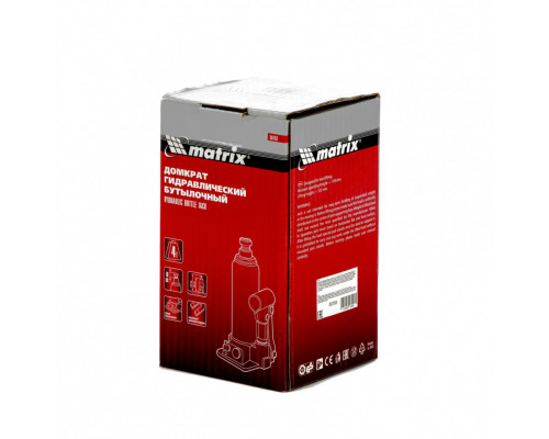 Домкрат гидравлический бутылочный Matrix 50763