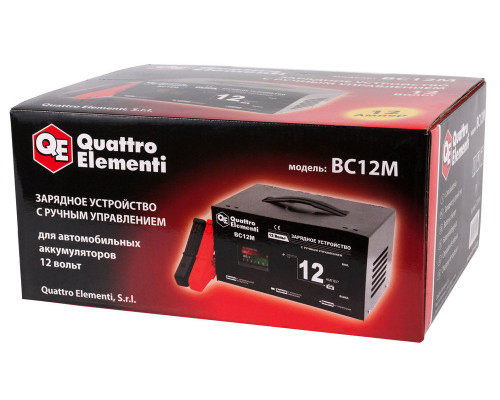 Зарядное устройство QUATTRO ELEMENTI BC 12M  770-094