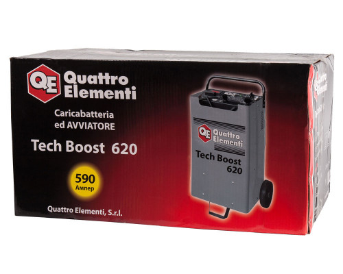Пуско-зарядное устройство QUATTRO ELEMENTI Tech Boost 620  771-473