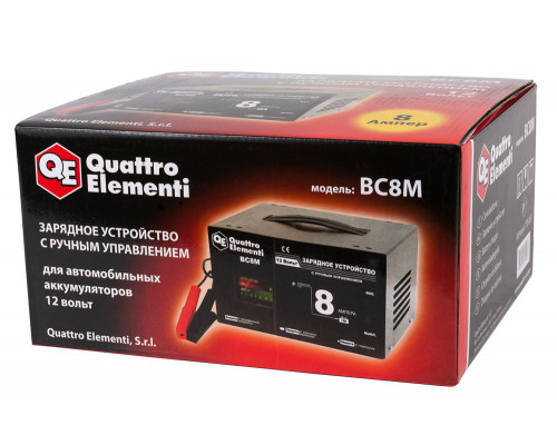 Зарядное устройство QUATTRO ELEMENTI BC 8M  770-087