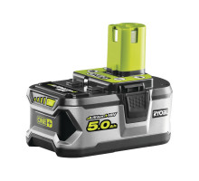 Аккумулятор Ryobi ONE+ RB18L50 5133002433 (18 В; 5 А*ч; Li-Ion)