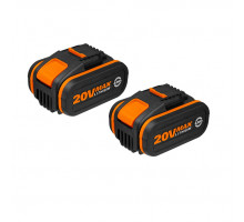 Набор аккумуляторов WORX WA3553.2 20V 4,0 Ач