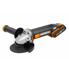 Аккумуляторная угловая шлифмашина WORX WX803 20V