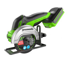 Аккумуляторная угловая шлифмашина Greenworks GD24UCS 24 V без акк и з/у 3402007