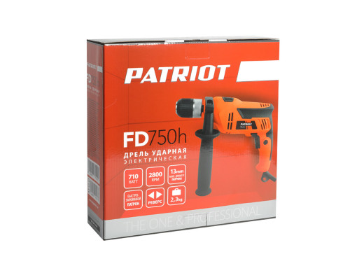 Дрель электрическая ударная Patriot FD 750h  120301444