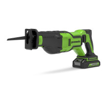 Аккумуляторная сабельная пила Greenworks GD24RS 1200407