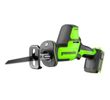 Пила сабельная аккумуляторная GREENWORKS 24 V без акк и з/у 1200507