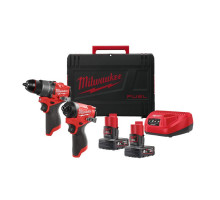 Набор инструмента Milwaukee M12 FPP2A2-602X