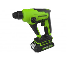 Аккумуляторный бесщеточный перфоратор GreenWorks GD24SDS1K2 3803107UA
