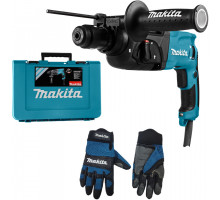 Перфоратор Makita HR 2470 + перчатки PGH-190280-XL