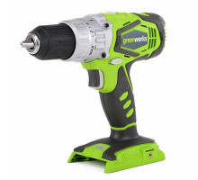 Аккумуляторная ударная дрель-шуруповерт GREENWORKS G24CD  3801107