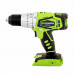 Аккумуляторная ударная дрель-шуруповерт GREENWORKS G24CD 3801107