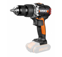 Аккумуляторная бесщеточная ударная дрель-шуруповерт WORX WX373.9 20V