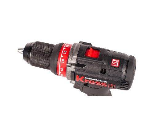 Дрель аккумуляторная KRESS KU124 20V 4,0 Ач кейс Дрель аккумуляторная KRESS KU124 20V 4,0 Ач кейс