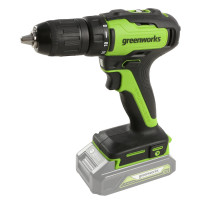 Аккумуляторная бесщеточная дрель-шуруповерт GREENWORKS GD24DD35 24 V без акк и з/у 3704007