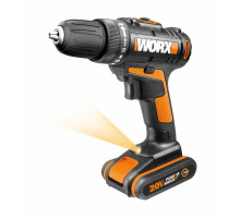 Аккумуляторная дрель-шуруповерт WORX WX101.1 20V 1,5 Ач кейс