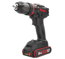 Дрель-шуруповерт аккумуляторная бесщеточная KRESS KUC30.1 20V