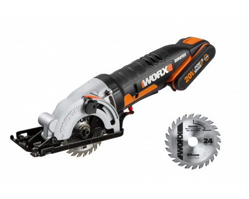 Аккумуляторная дисковая пила WORX WX527.9 20V Аккумуляторная дисковая пила WORX WX527.9 20V