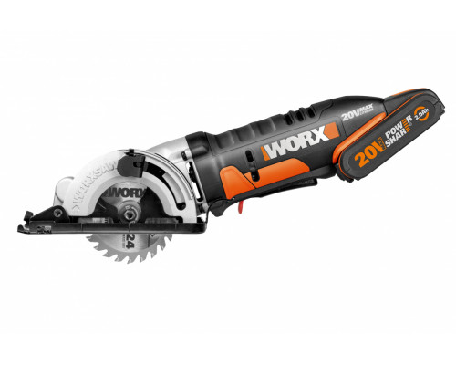 Аккумуляторная дисковая пила WORX WX527.9 20V Аккумуляторная дисковая пила WORX WX527.9 20V