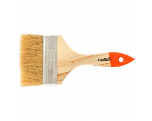 Кисть плоская SPARTA Slimline 4" (100 мм), натуральная щетина 824455 Кисть плоская SPARTA Slimline 4" (100 мм), натуральная щетина 824455