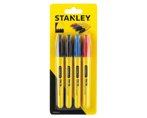 Набор маркеров Stanley FATMAX 4 шт. разноцветный STHT81391-0