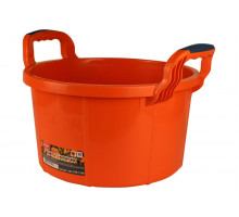 Таз строительный круглый DECOR PROFI 20 л, ударопрочный, ручки 2К 670-1120