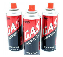 Газовый баллон, цанговый 220 гр NEW BUTANE 3386