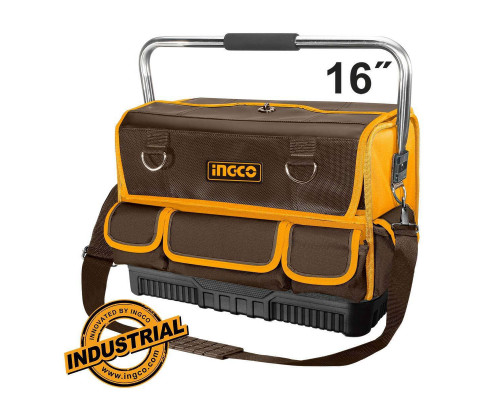 Сумка для инструментов INGCO INDUSTRIAL 40 см HTBGL05 Сумка для инструментов INGCO INDUSTRIAL 40 см HTBGL05