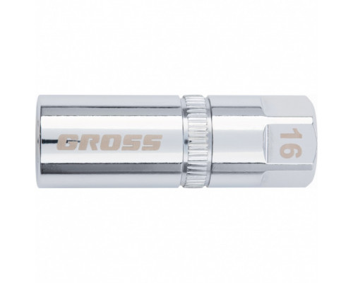 Головка торцевая свечная магнитная 12-гранная (14 мм; 1/2") GROSS 13187