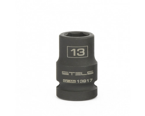 Головка ударная шестигранная STELS (13 мм, 1/2, CrMo) 13917