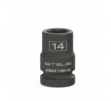 Головка ударная шестигранная STELS (14 мм, 1/2, CrMo) 13918