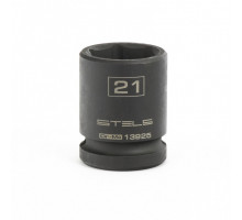 Головка ударная шестигранная STELS (21 мм, 1/2, CrMo) 13925