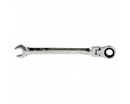 Ключ комбинированный трещоточный, 10 мм, шарнирный MATRIX PROFESSIONAL 14862
