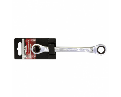 Ключ комбинированный трещоточный, 12 мм MATRIX PROFESSIONAL 14805