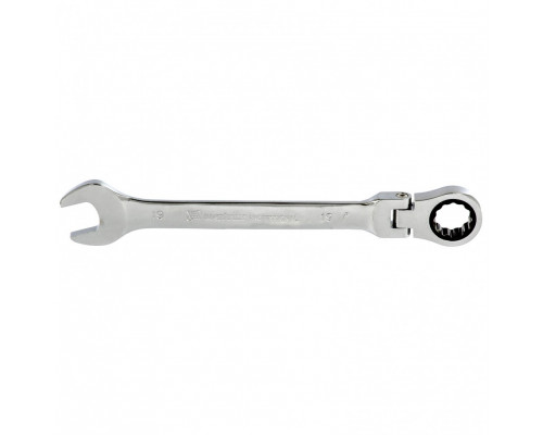 Ключ комбинированный трещоточный, 19 мм, шарнирный MATRIX PROFESSIONAL 14871