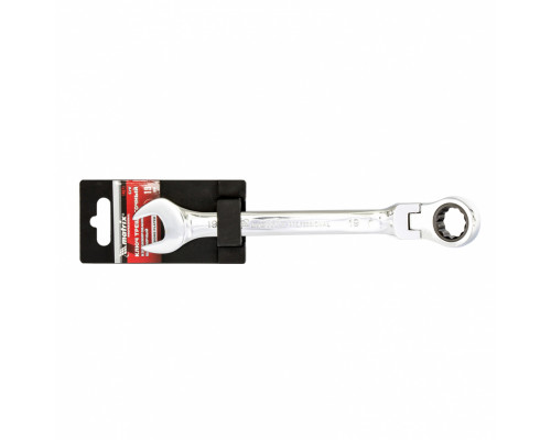 Ключ комбинированный трещоточный, 19 мм, шарнирный MATRIX PROFESSIONAL 14871