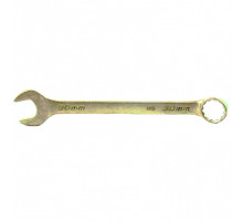 Ключ комбинированный, 30 мм, желтый цинк СИБРТЕХ 14988