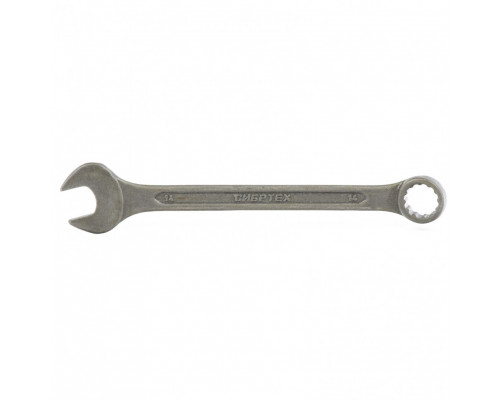 Ключ комбинированный, 14 мм, CrV, фосфатированный, ГОСТ 16983 СИБРТЕХ 14909