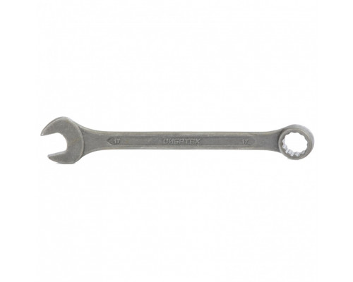 Ключ комбинированный, 17 мм, CrV, фосфатированный, ГОСТ 16983 СИБРТЕХ 14911