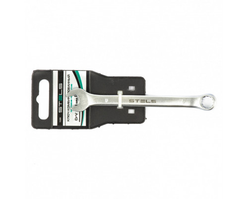 Ключ комбинированный, 9 мм, CrV STELS 15205