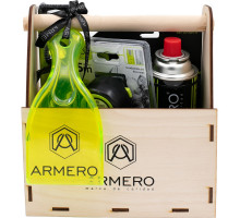 Подарочный набор инструментов в деревянном ящике ARMERO A312/152
