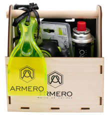 Подарочный набор инструментов в деревянном ящике ARMERO A312/152