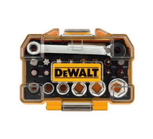 Набор бит и торцевых головок DeWalt HIGH PERFORMANCE, 24 предмета DT71516