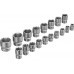 Набор инструментов СИБРТЕХ 1/2", 3/8", 1/4", пластиковый кейс 160 предм. 14172