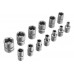 Набор инструментов СИБРТЕХ 1/2", 3/8", 1/4", пластиковый кейс 160 предм. 14172