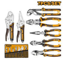 Набор шарнирно-губцевого инструмента INGCO INDUSTRIAL 7 шт COS23036