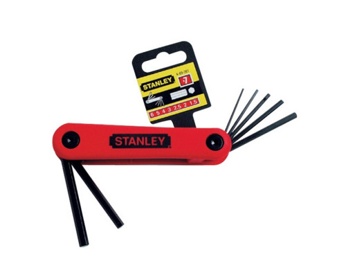 Набор ключей шестигранных складных Stanley 1,5 - 6 мм 4-69-261