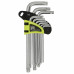 Набор ключей ARMERO длинные TORX Cr-V (9 шт) A410/098